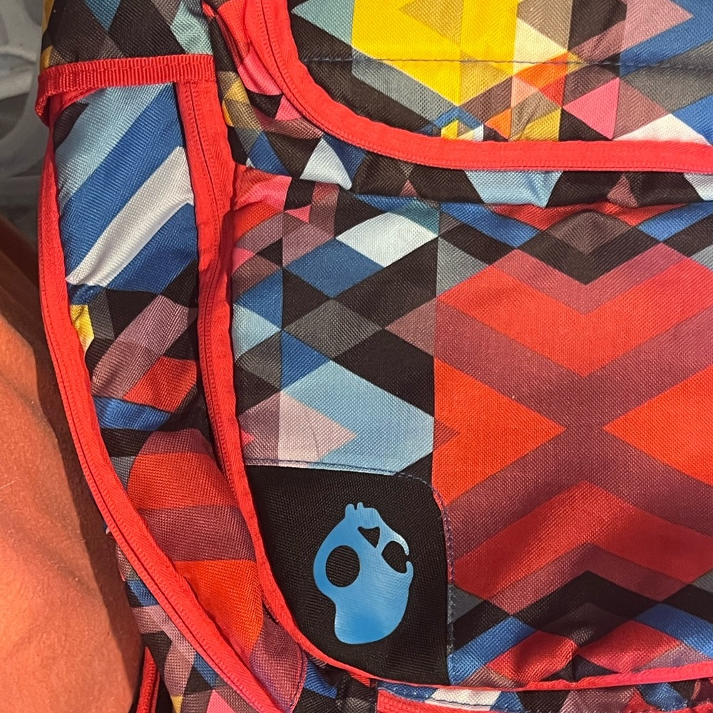 Skullcandy Multicolor Geometric Backpack - Picture 3 of 6